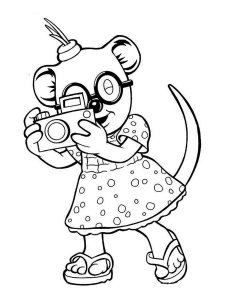 The Koala Brothers coloring page 24 - Free printable