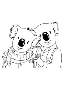 The Koala Brothers coloring page 26 - Free printable