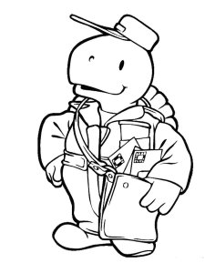 The Koala Brothers coloring page 4 - Free printable