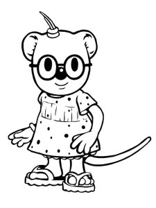 The Koala Brothers coloring page 6 - Free printable