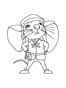 The Tale Of Despereaux coloring page 4 - Free printable