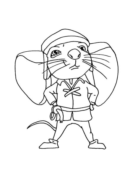 The Tale of Despereaux coloring pages