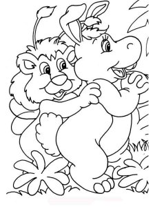 The Wuzzles coloring page 1 - Free printable