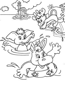 The Wuzzles coloring page 3 - Free printable