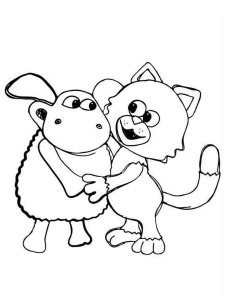 Timmy Time coloring page 1 - Free printable