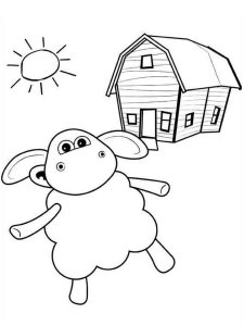 Timmy Time coloring page 2 - Free printable