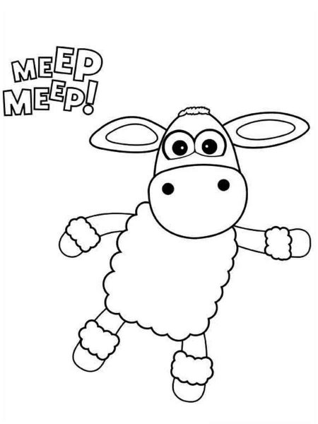 Timmy Time coloring pages