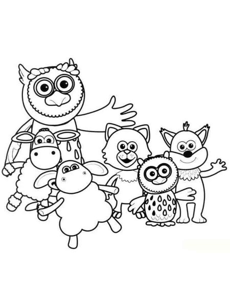 Timmy Time coloring pages