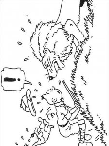 Tintin coloring page 7 - Free printable
