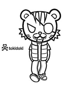 Tokidoki coloring page 14 - Free printable