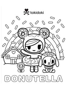 Tokidoki coloring page 4 - Free printable