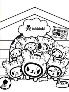 Tokidoki coloring page 9 - Free printable