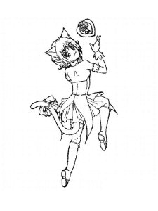 Tokyo Mew Mew coloring page 16 - Free printable
