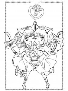 Tokyo Mew Mew coloring page 5 - Free printable