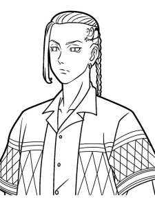 Tokyo Revengers coloring page 1 - Free printable