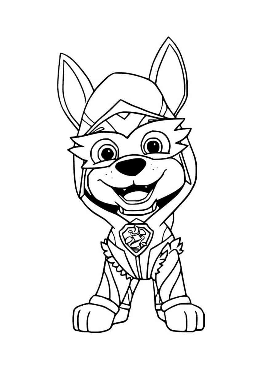 Tracker Patrol coloring pages
