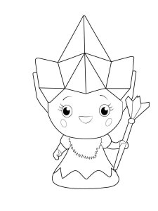 True and the Rainbow Kingdom coloring page 19 - Free printable