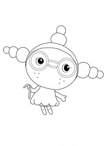 True and the Rainbow Kingdom coloring page 21 - Free printable