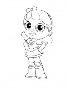 True and the Rainbow Kingdom coloring page 41 - Free printable