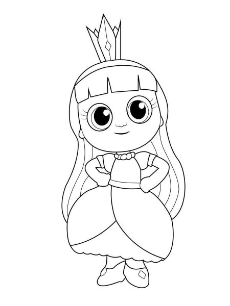 True and the Rainbow Kingdom coloring pages