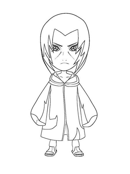 Uchiha Itachi coloring pages