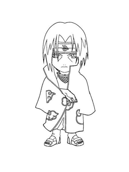 Uchiha Itachi coloring pages