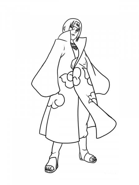 Uchiha Itachi coloring pages