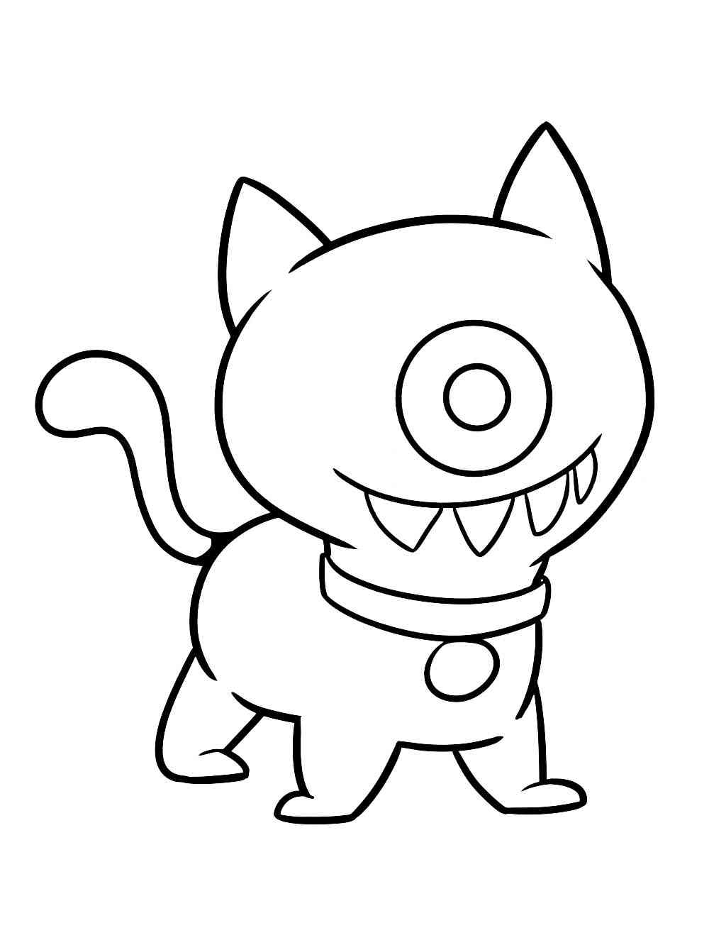 ugly doll coloring pages