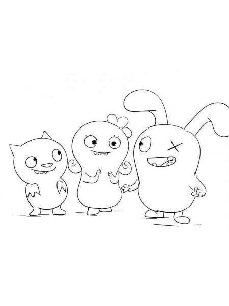 Uglydolls Coloring Pages