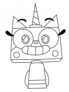 Unikitty coloring page 12 - Free printable