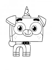 Unikitty coloring page 18 - Free printable