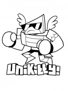 Unikitty coloring page 21 - Free printable