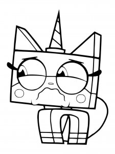 Unikitty coloring page 22 - Free printable
