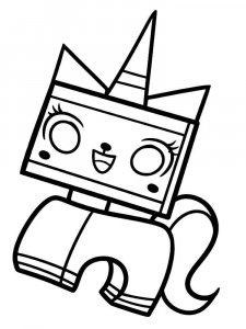 Unikitty coloring page 23 - Free printable