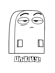 Unikitty coloring page 24 - Free printable