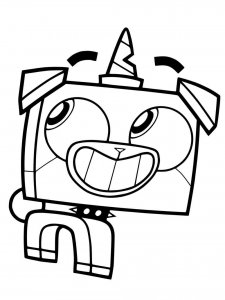 Unikitty coloring page 5 - Free printable