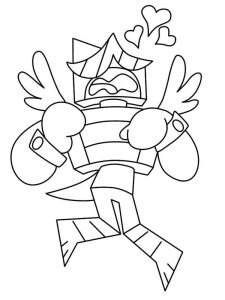 Unikitty coloring page 8 - Free printable