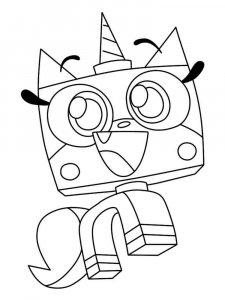 Unikitty coloring page 9 - Free printable