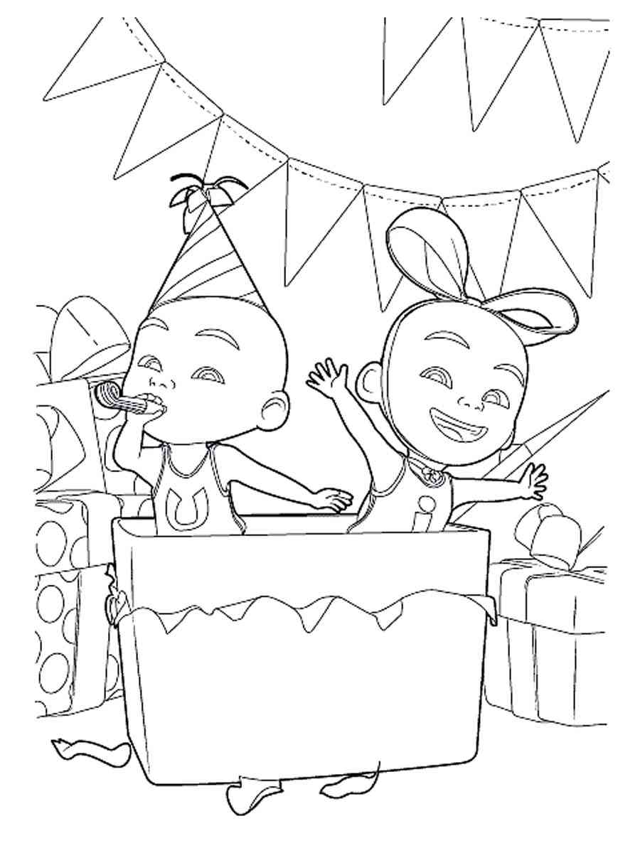 Upin Ipin Coloring Pages 01 Coloring Pages