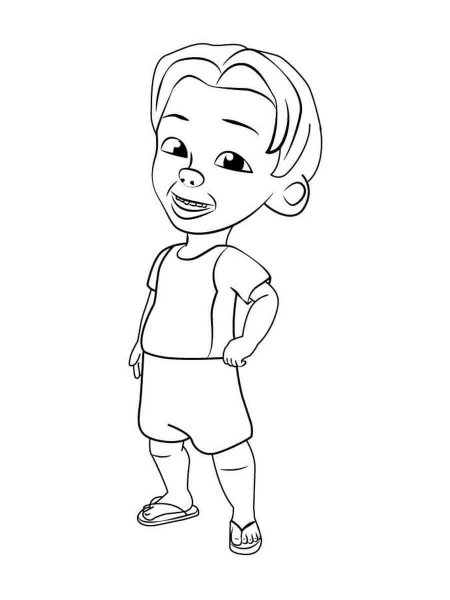 Upin & Ipin coloring pages