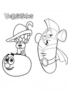 VeggieTales coloring page 3 - Free printable