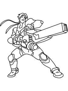 Voltron: Legendary Defender coloring page 11 - Free printable