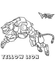 Voltron: Legendary Defender coloring page 4 - Free printable