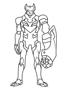 Voltron: Legendary Defender coloring page 8 - Free printable