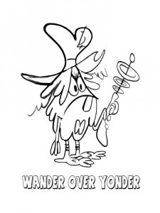 Wander Over Yonder coloring page 9 - Free printable