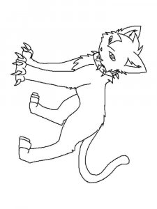 Warrior Cats coloring page 1 - Free printable