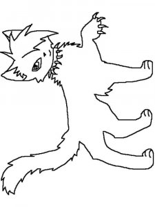 Warrior Cats coloring page 13 - Free printable