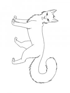 Warrior Cats coloring page 3 - Free printable