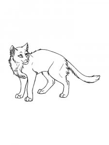 Warrior Cats coloring page 32 - Free printable