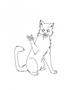 Warrior Cats coloring page 35 - Free printable